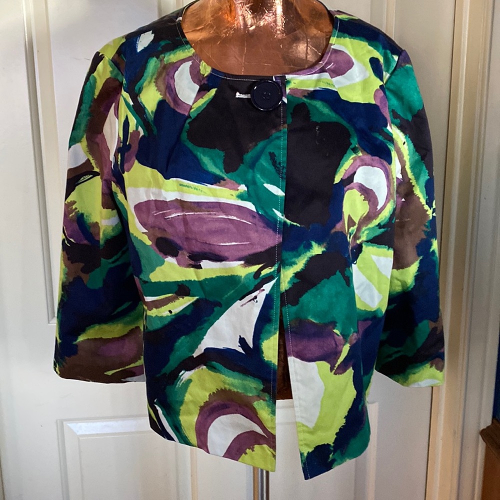Colorful jacket - size 14
